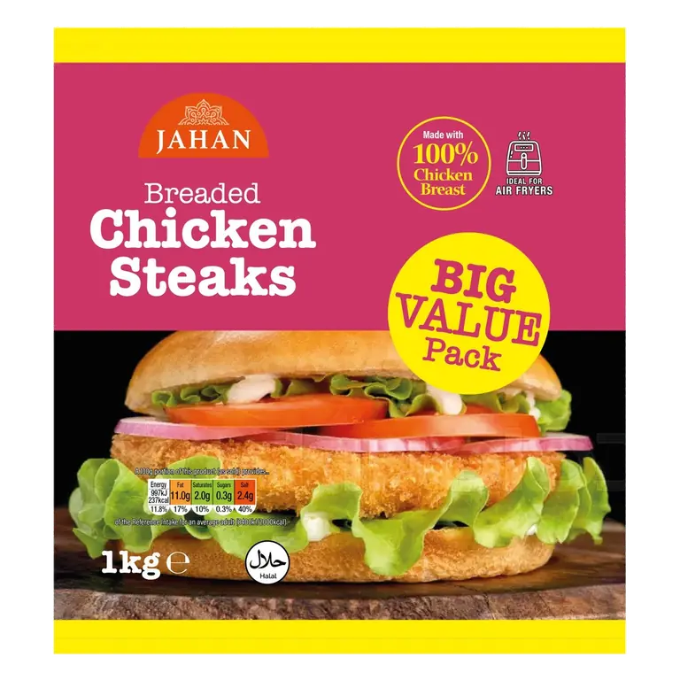 Breaded Chicken Steaks