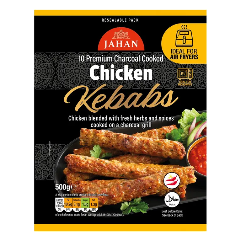 Charcoal Chicken Kebabs