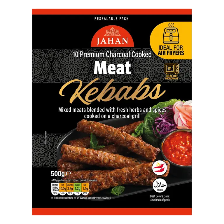 Charcoal Meat Kebabs