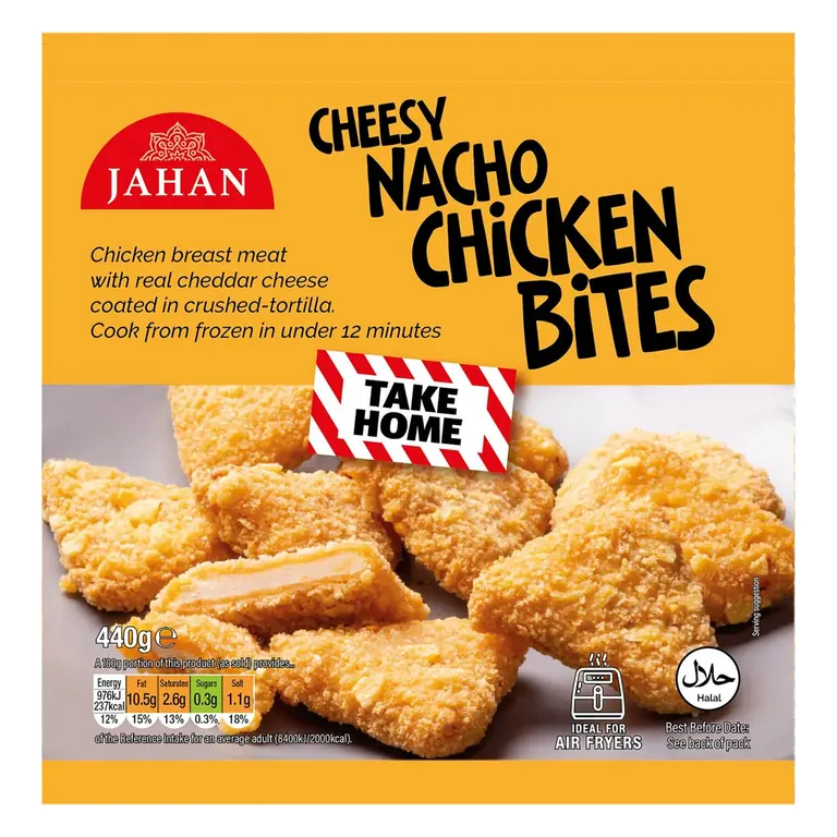 Cheesy Nacho Chicken Bites
