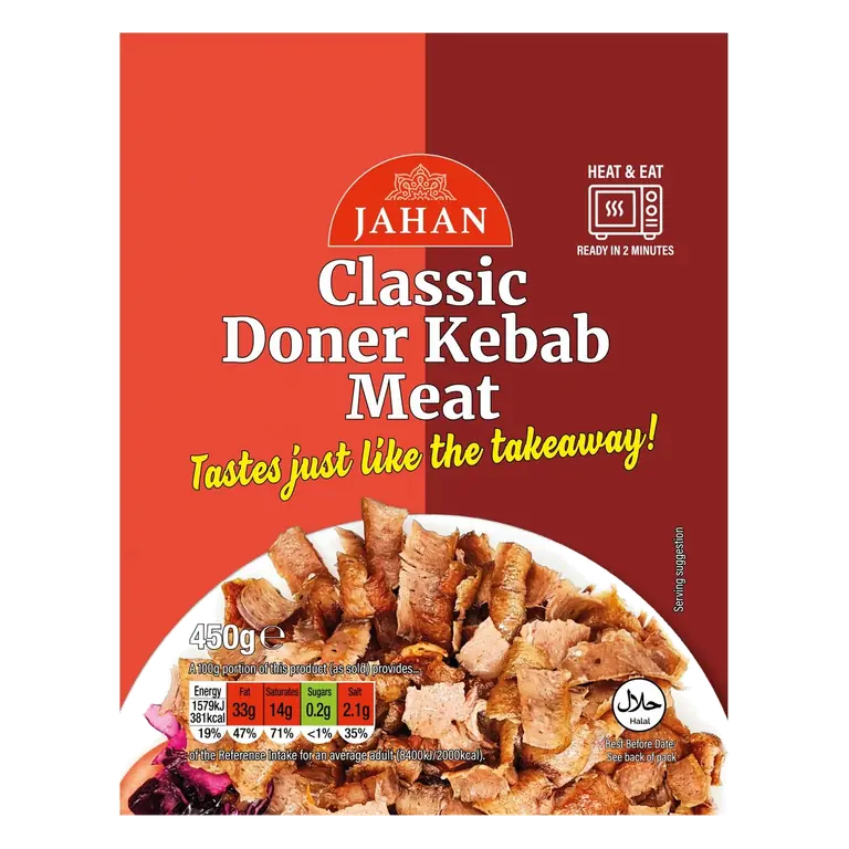 Classic Takeaway Cooked Sliced Doner Meat