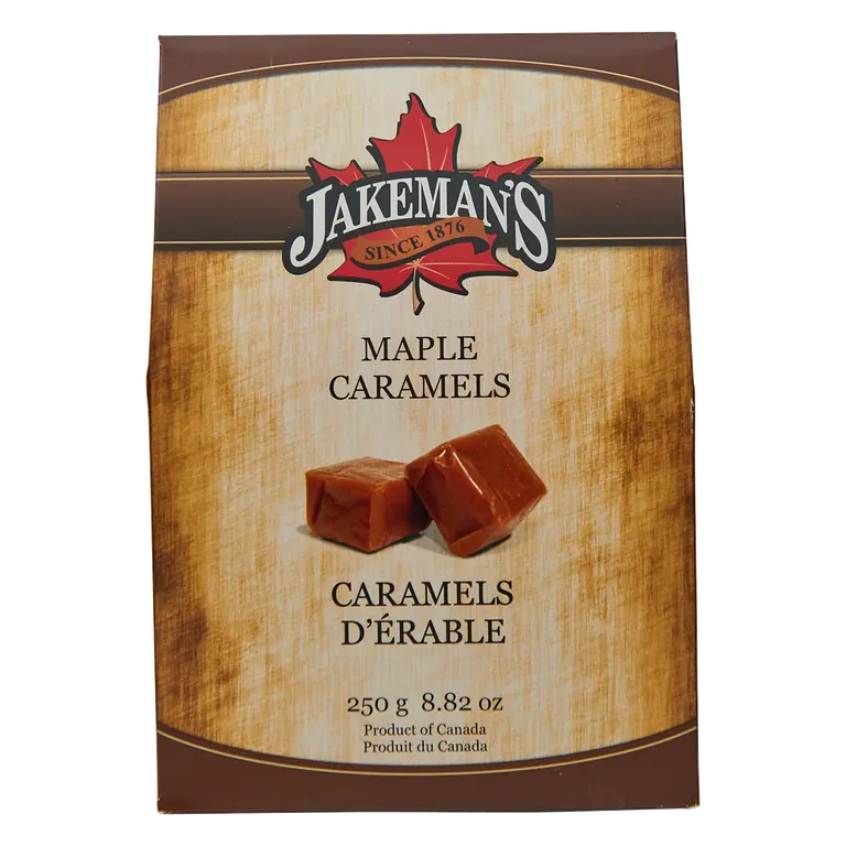 Jakeman's Maple Caramels 250 g