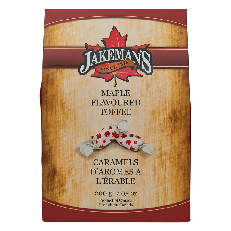Jakeman's Maple Toffee 200 g