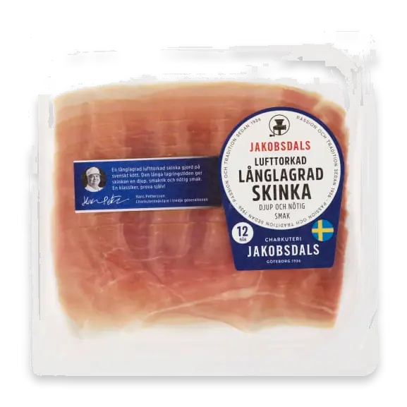 Långlagrad Skinka Lufttorkad