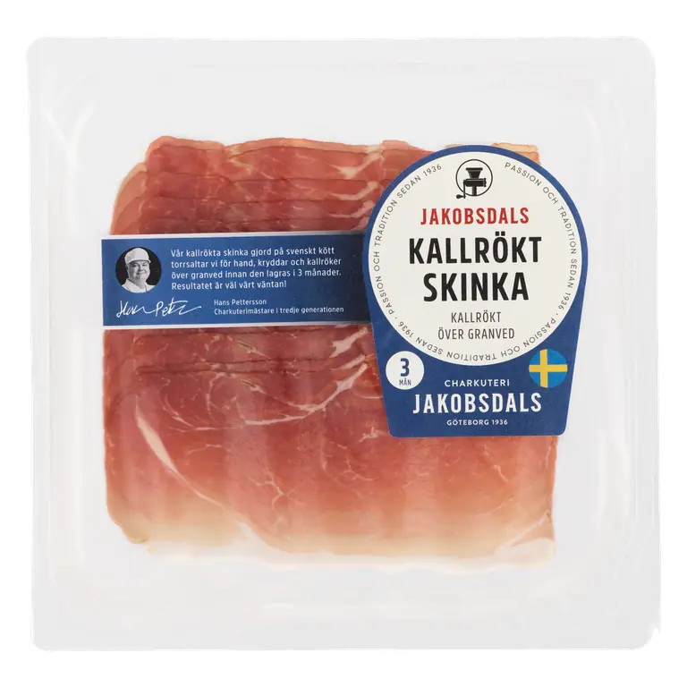 Skinka Kallrökt