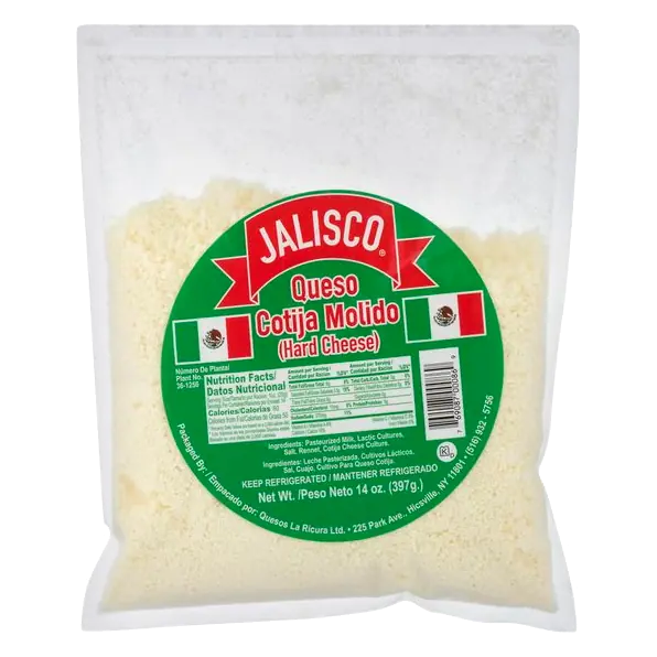 Queso Cotija Molido Grated Hard Cheese