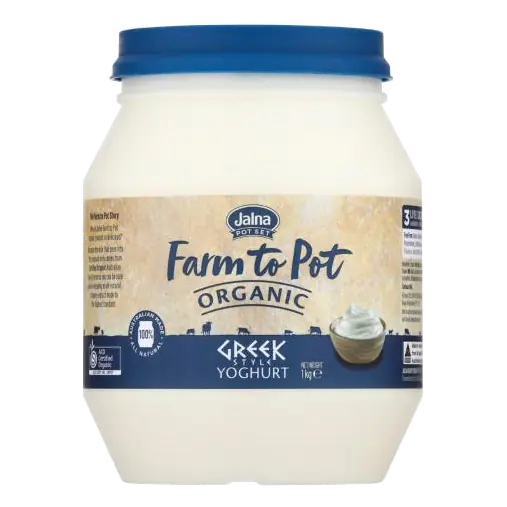 Farm To Pot Organic Yoghurt Greek Style