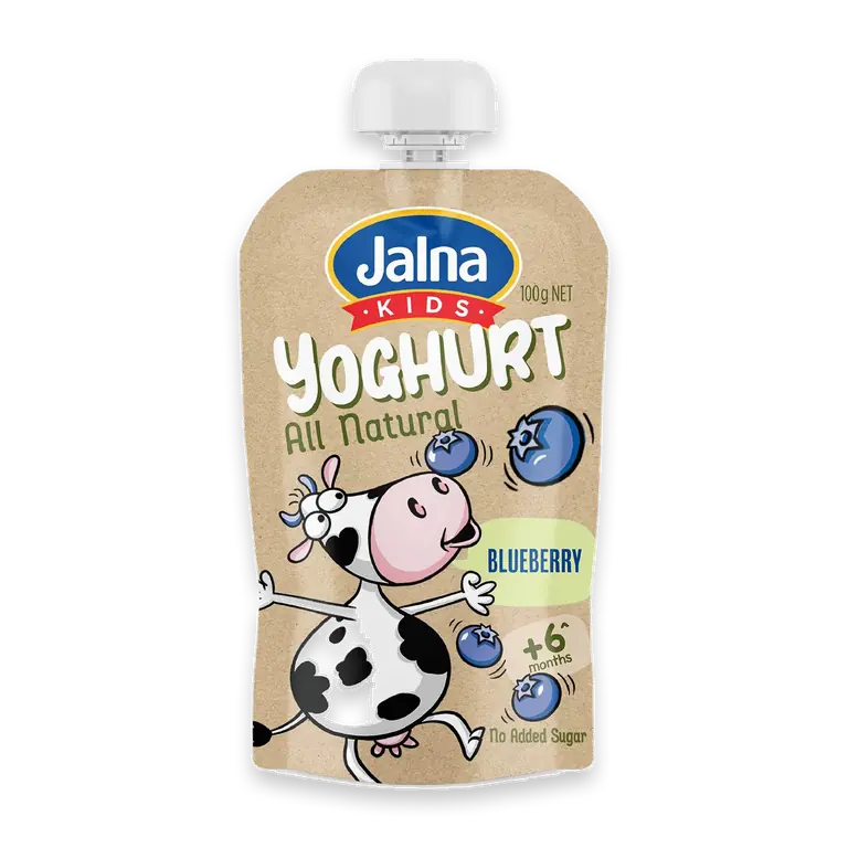 Kids All Natural Yoghurt Pouch Blueberry