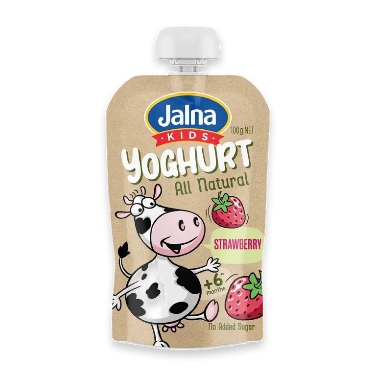 Kids All Natural Yoghurt Pouch Strawberry