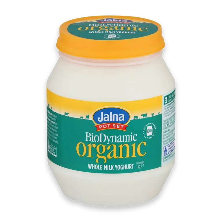 Pot Set Biodynamic Whole Milk Yoghurt