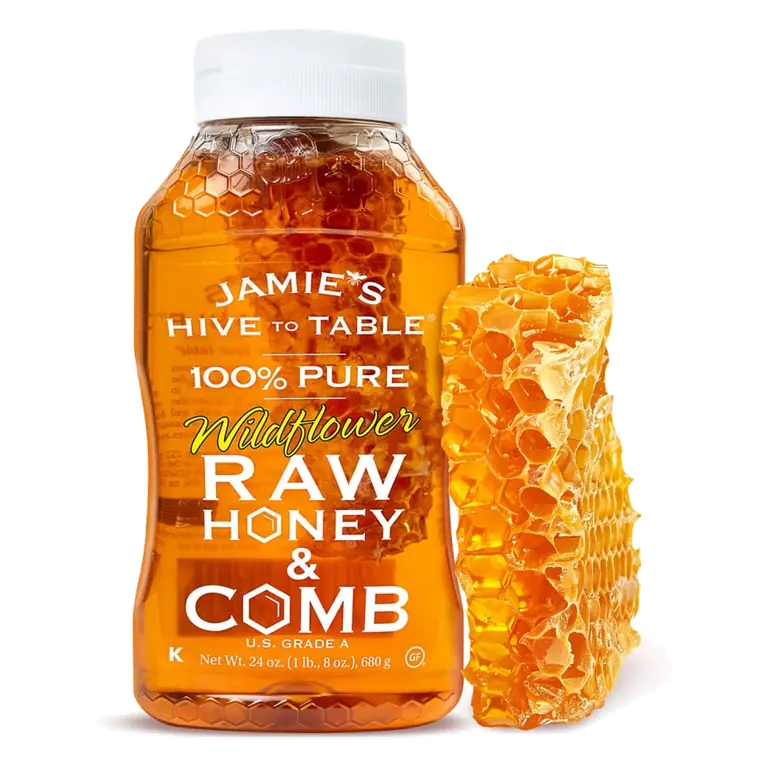 Wildflower Raw Honey & Comb