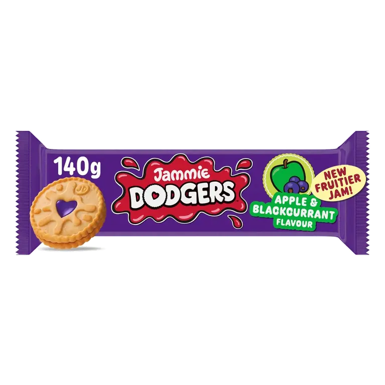 Apple & Blackcurrant Biscuits 140g