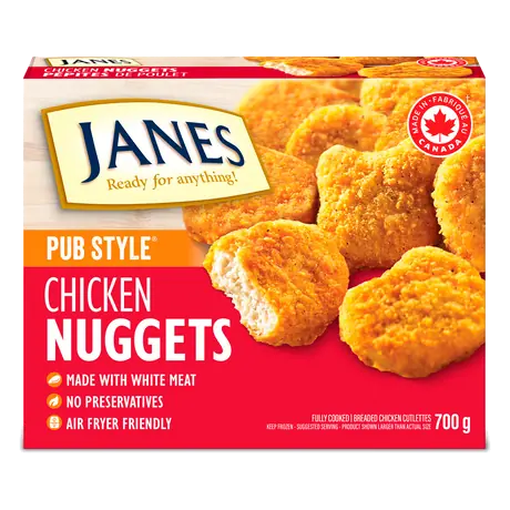 Fully Cooked Frozen Chicken Breast Nuggets 700 g