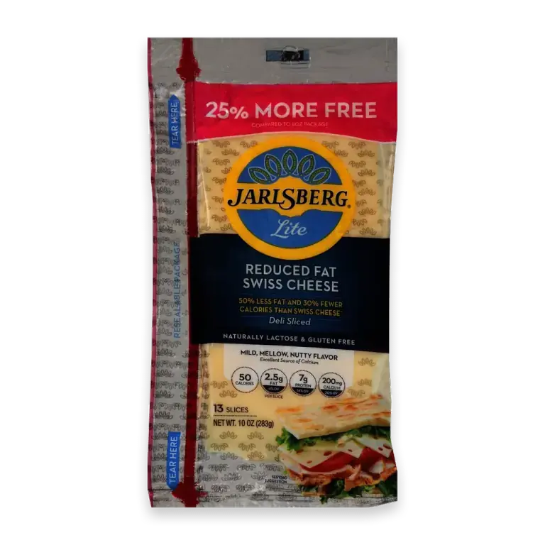 Lite Reduced Fat Swiss Cheese Slices 13 Count