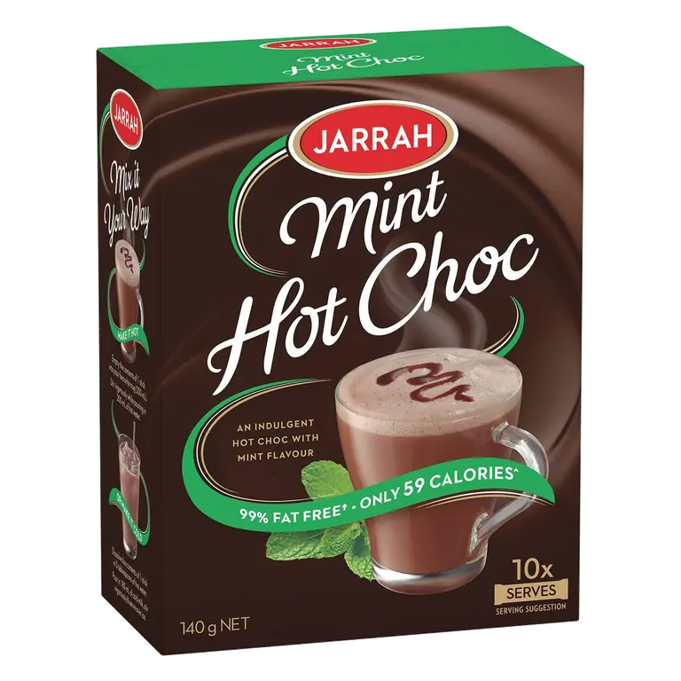 Mint Hot Chocolate Drinking Chocolate Sachets