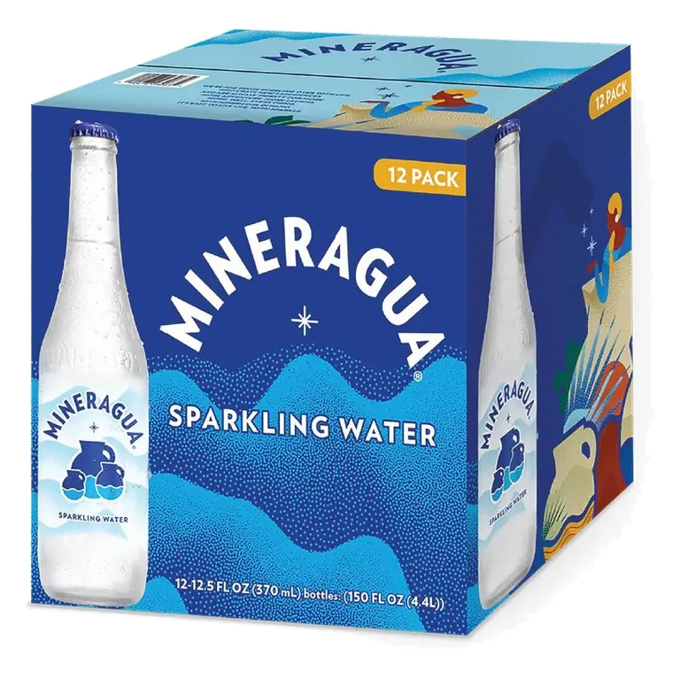 Mineragua Sparkling Water, 12pk/12.5 fl oz Bottles