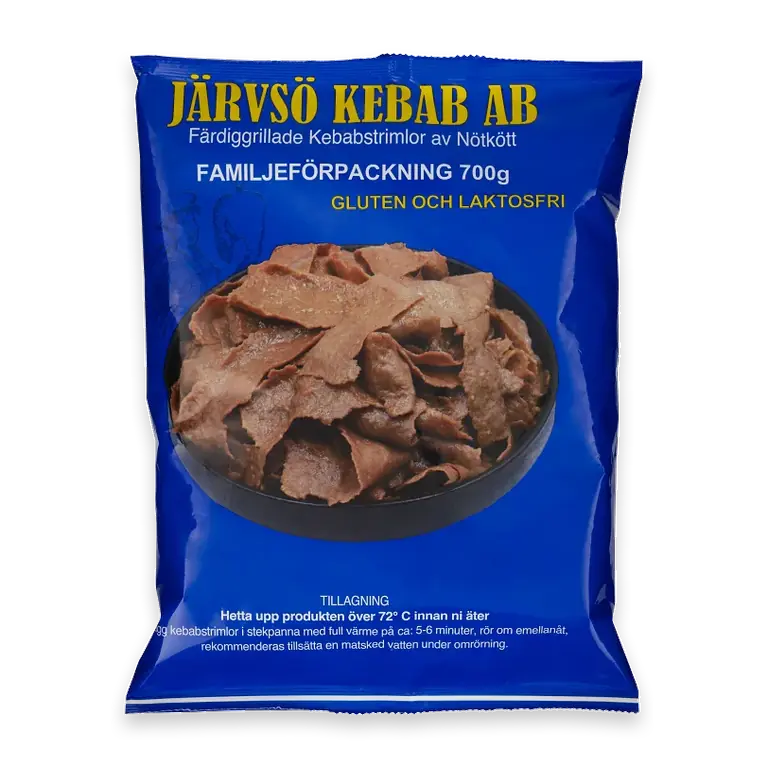 Färdiggrillad kebab 700g