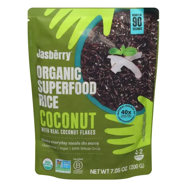 Rice, Superfood, Organic, Coconut