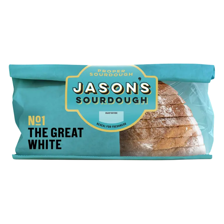Jason's No1 The Great White Sourdough 450g