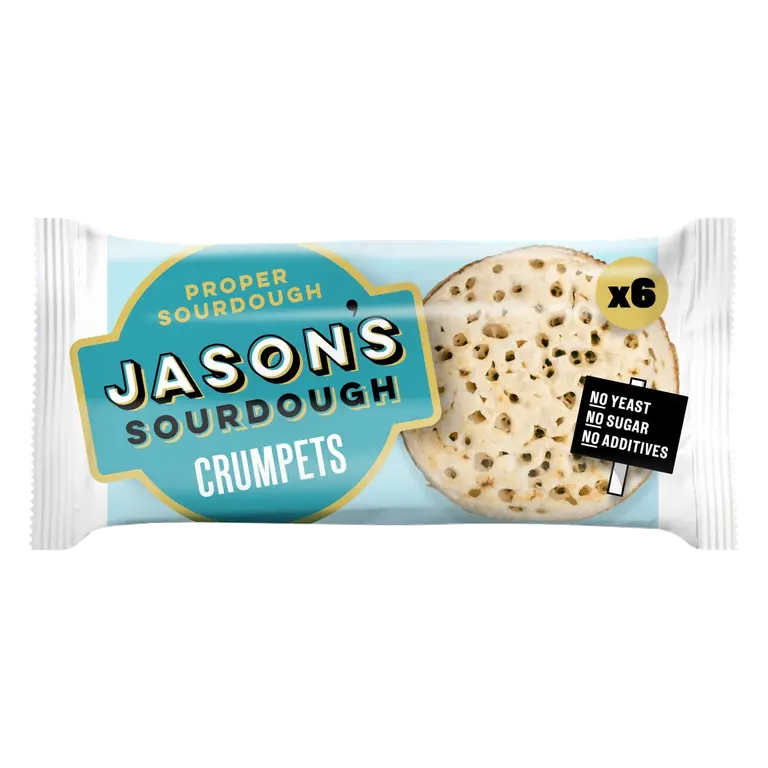 Sourdough Crumpets 6 Pack