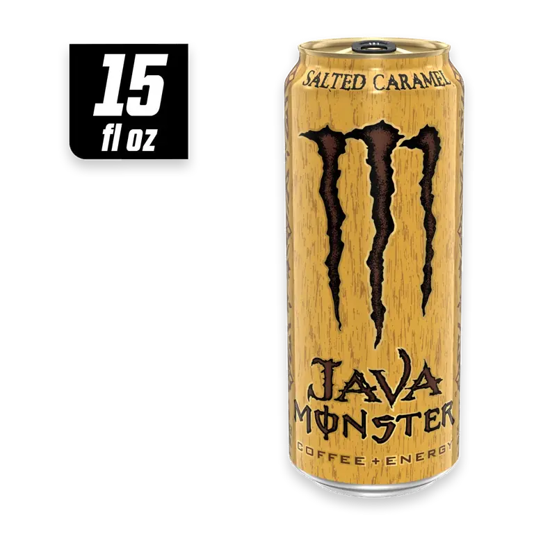 Salted Caramel Coffee Energy Drink Can