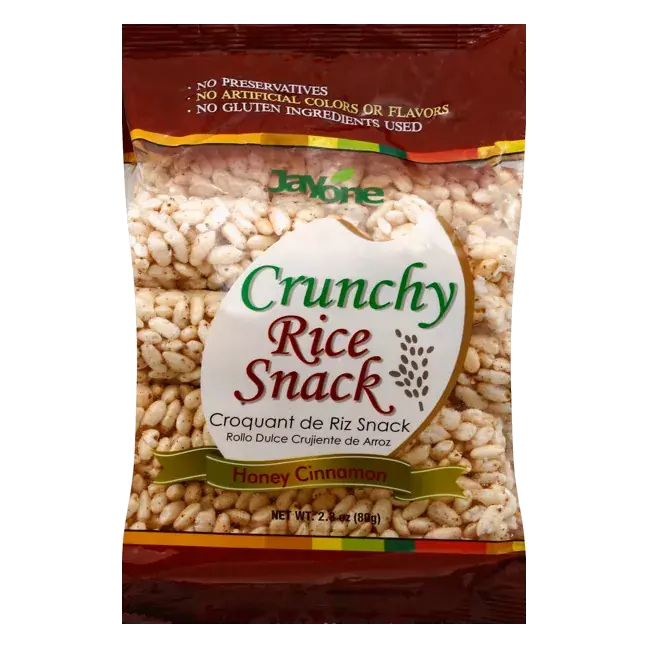 Rice Snack, Crunchy, Honey Cinnamon
