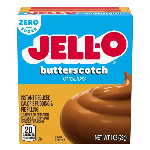 Butterscotch Sugar Free Fat Free Instant Reduced Calorie Pudding & Pie Filling