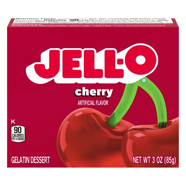 Cherry Flavored Gelatin Dessert Mix