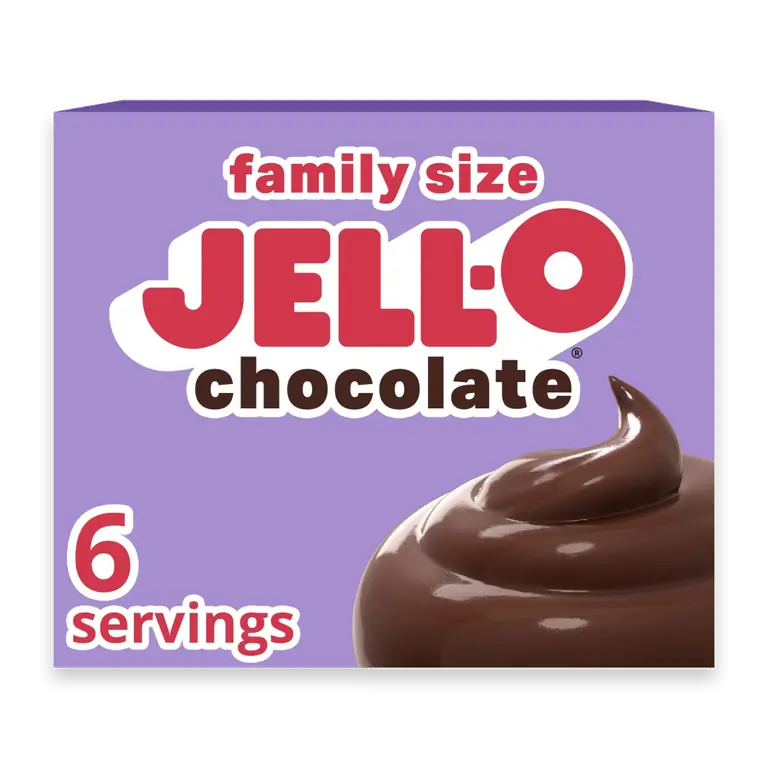 Chocolate Artificially Flavored Instant Pudding & Pie Filling Mix Family Size Box