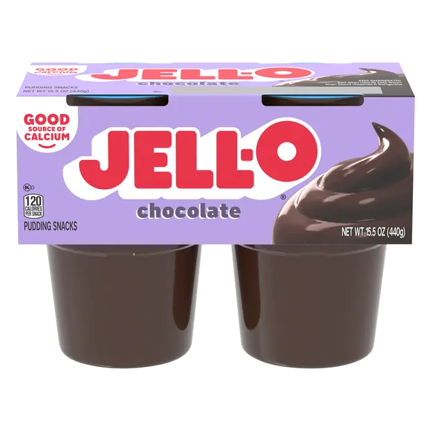 Chocolate Pudding Snack Cups - 4 ct