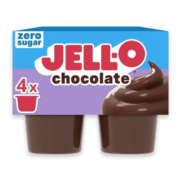 Chocolate Sugar Free Pudding Cups Snack