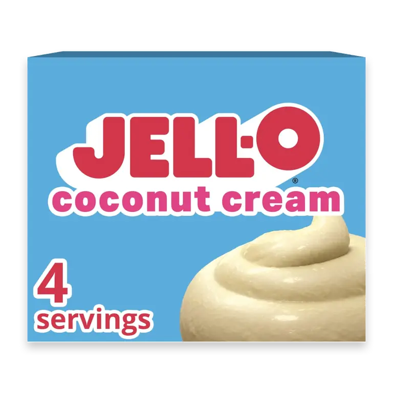 Coconut Cream Artificially Flavored Instant Pudding & Pie Filling Mix, Box