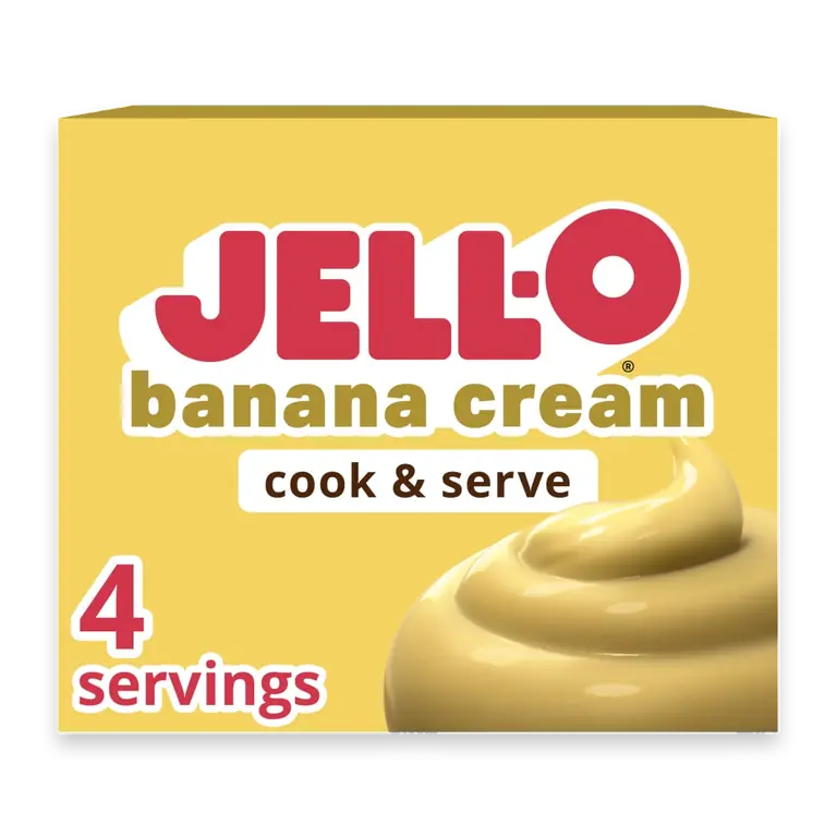 Cook & Serve Banana Cream Pudding & Pie Filling Mix, Box