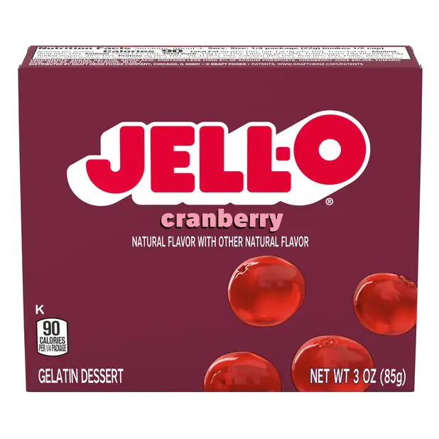 Cranberry Gelatin Dessert