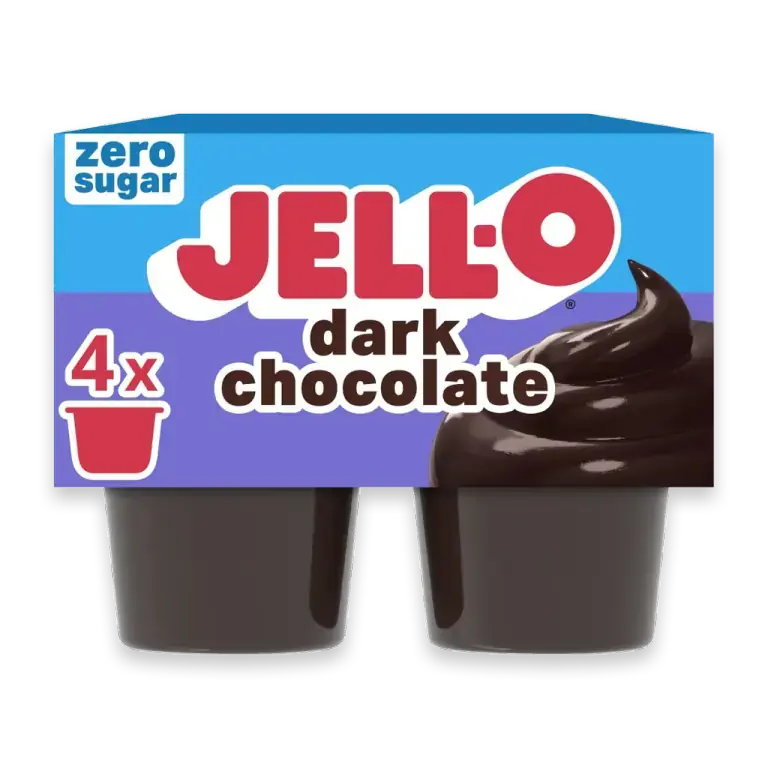 Dark Chocolate Sugar Free Pudding Cups Snack