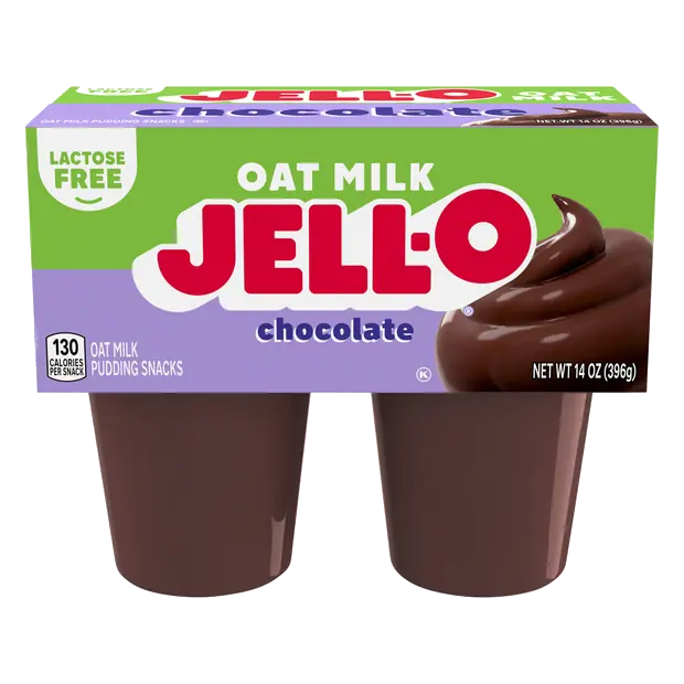 Lactose Free Chocolate Oat Milk Pudding Snacks - 4 ct Refrigerated