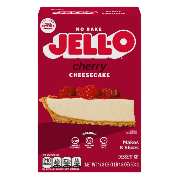 No Bake Cherry Cheesecake Dessert Kit