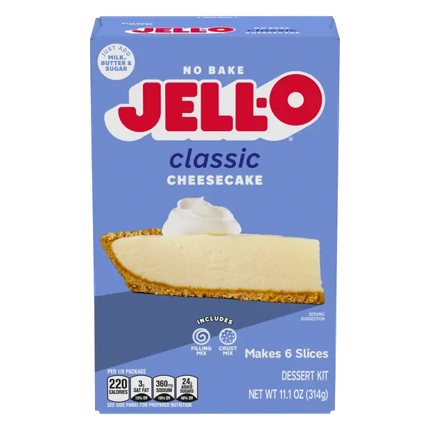 No Bake Classic Cheesecake Dessert Kit