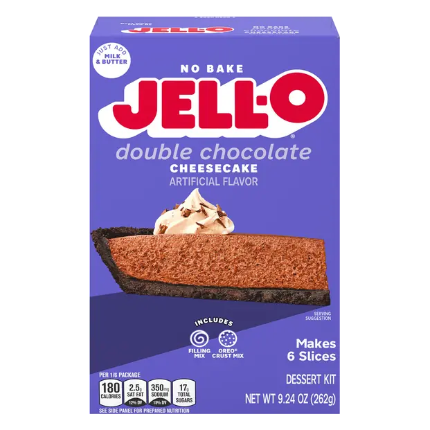 No Bake Double Chocolate Cheesecake Dessert Kit
