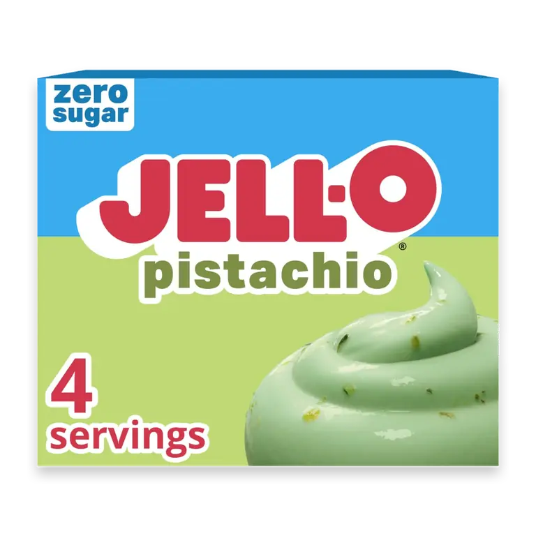 Pistachio Zero Sugar Instant Reduced Calorie Pudding & Pie Filling Mix, Box