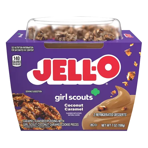 Refrigerated Desserts, Girl Scouts, Coconut Caramel