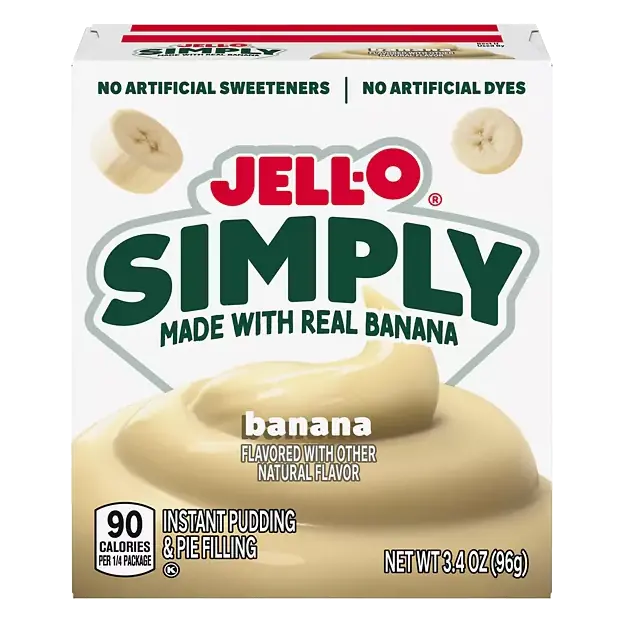 Simply Banana Instant Pudding & Pie Filling
