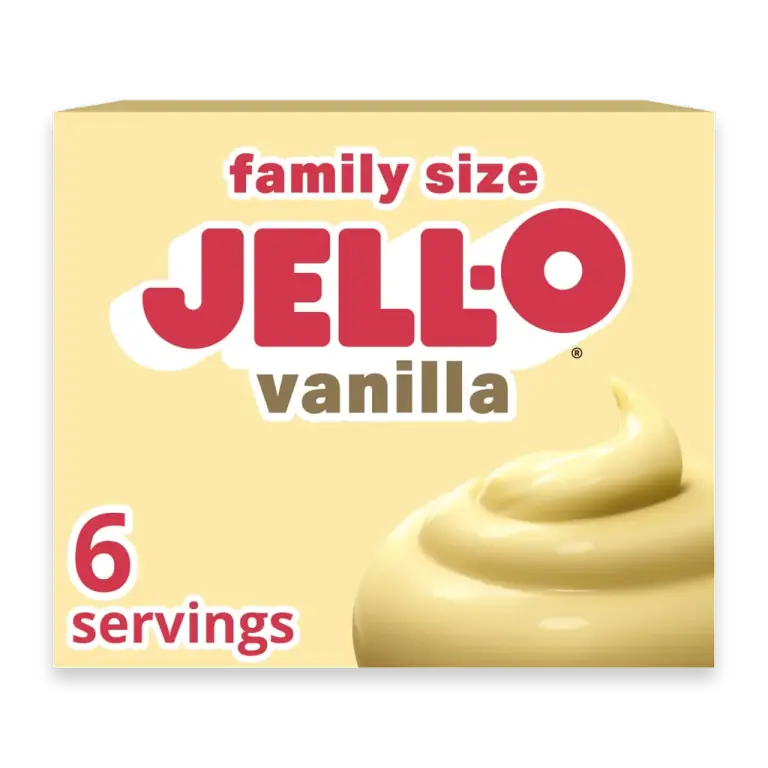 Vanilla Artificially Flavored Instant Pudding & Pie Filling Mix Family Size Box