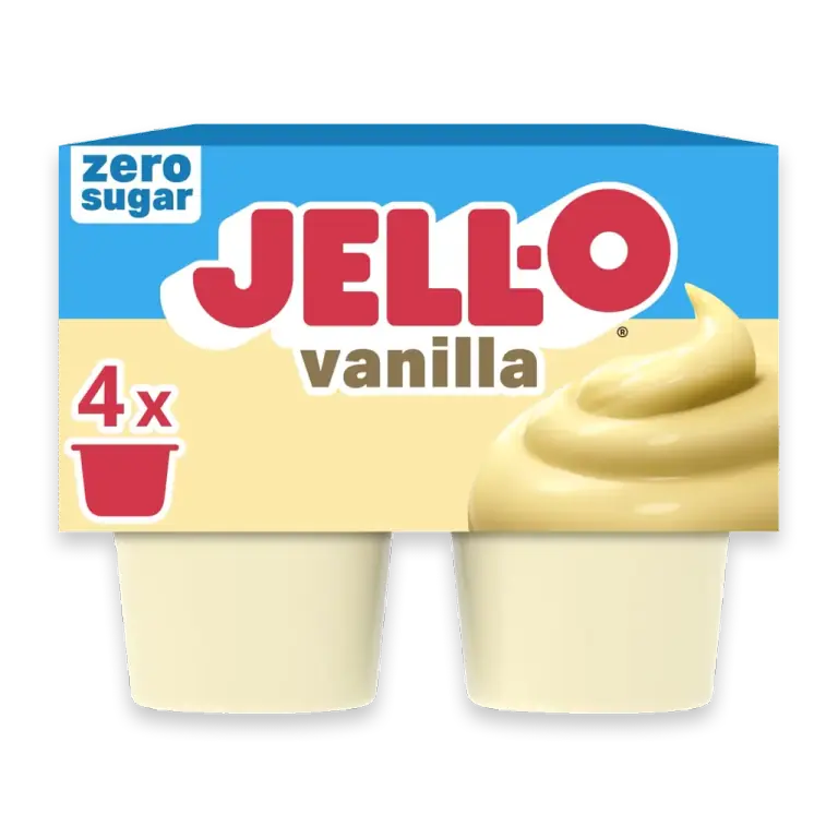 Vanilla Sugar Free Pudding Cups Snack