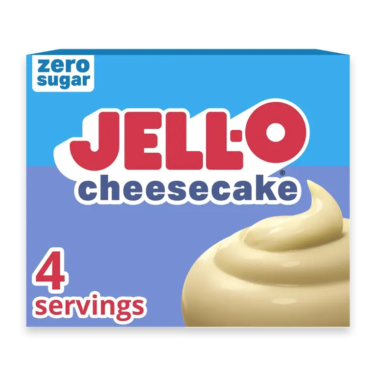 Zero Sugar Cheesecake Flavor Instant Pudding & Pie Filling, Box