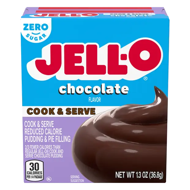 Zero Sugar Chocolate Cook & Serve Pudding & Pie Filling