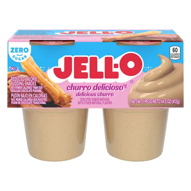 Zero Sugar Churro Delicioso Pudding Cups - 4 ct