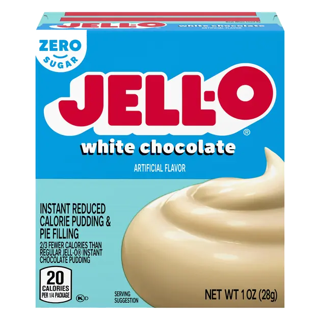 Zero Sugar White Chocolate Instant Pudding & Pie Filling