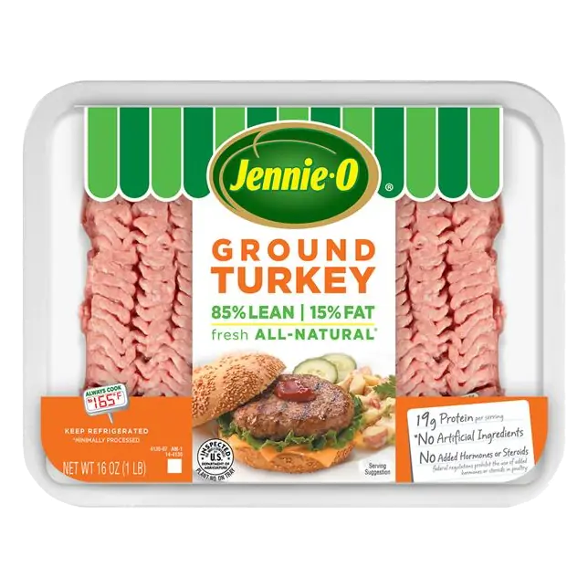 85% Lean 15% Fat Fresh Ground Turkey