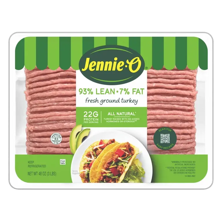 Jennie-O 93/7 Lean Ground Turkey Pack, 48oz